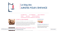 Desktop Screenshot of juristespourlenfance.com
